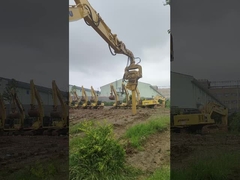 Ekskavatör hidrolik Pile Çekici SY215 330CL 330BL SH300 Bağlantısı için Vibro Çekici