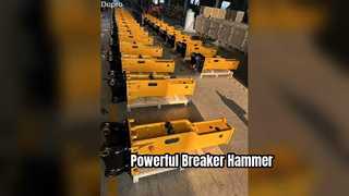 Ağır Hizmet Hidrolik Kırıcı Çekici 18-25 Ton